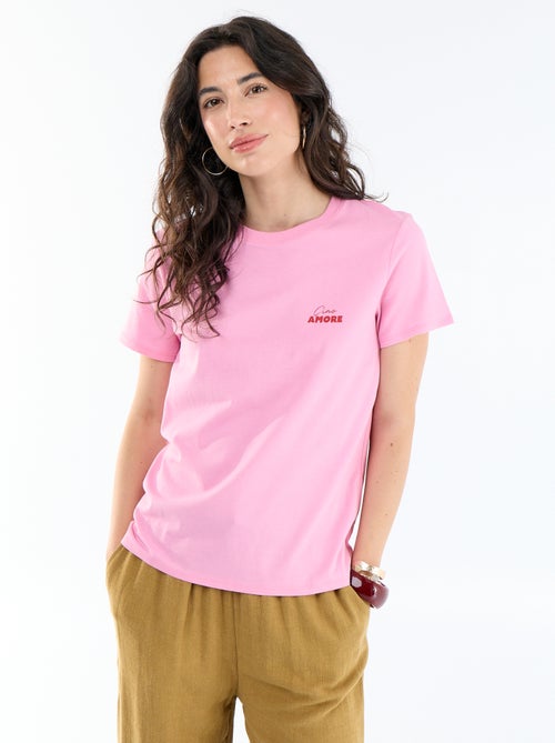 T-shirt met print - Kiabi