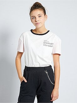 T-shirt met print - Kiabi