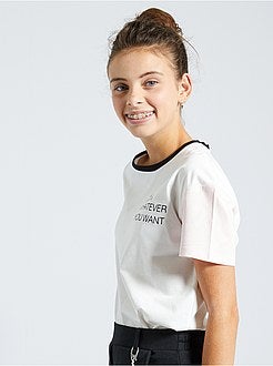 T-shirt met print - Kiabi
