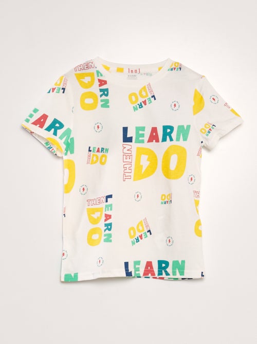 T-shirt met print - Kiabi