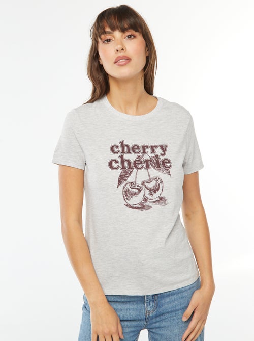 T-shirt met print - Kiabi