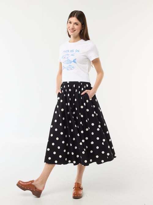 T-shirt met print - Kiabi