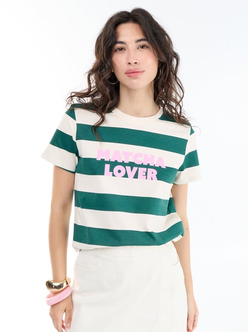 T-shirt met print - Kiabi