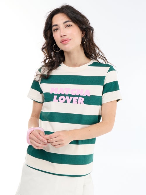 T-shirt met print - Kiabi
