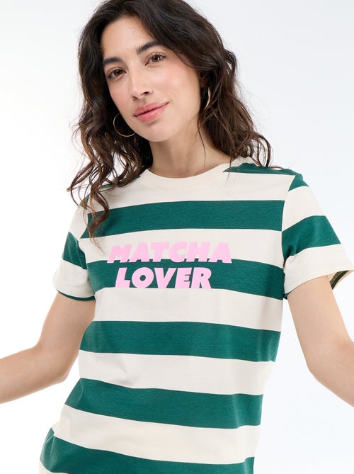 T-shirt met print - Kiabi