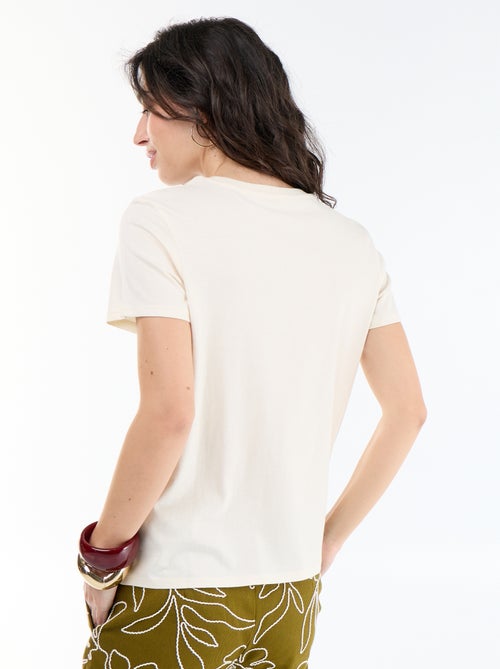T-shirt met print - Kiabi