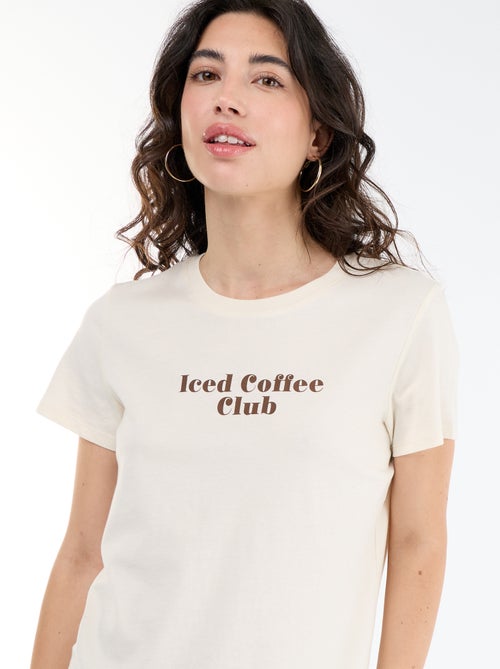 T-shirt met print - Kiabi