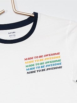 T-shirt met print - Kiabi