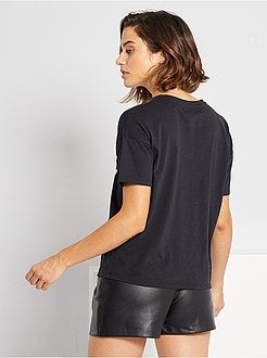 T-shirt met print - Kiabi