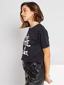 T-shirt met print - Kiabi