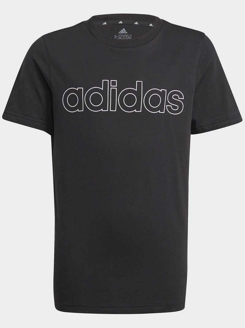 T-shirt met ronde hals 'adidas' zwart - Kiabi