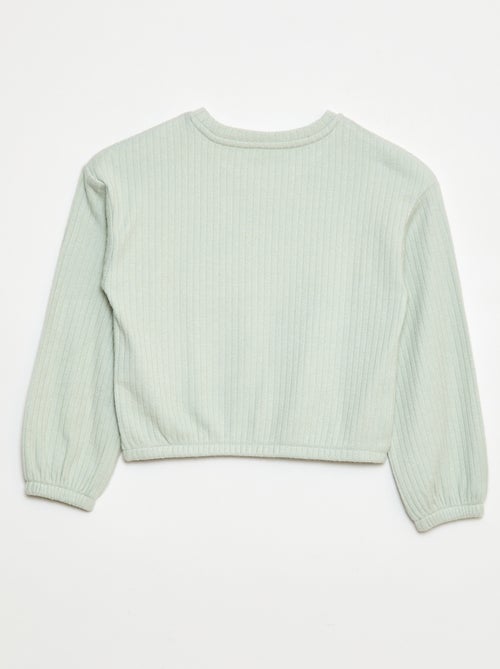 T-shirt met ronde hals - Kiabi