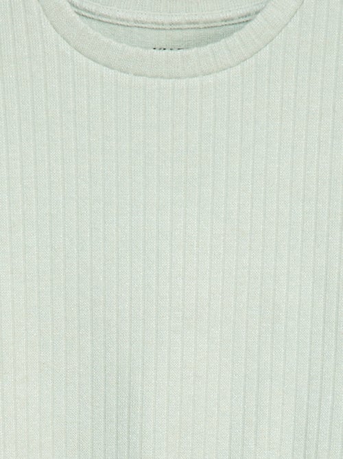 T-shirt met ronde hals - Kiabi