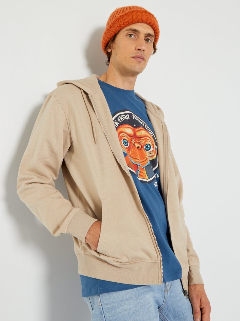 T-shirt met ronde hals 'E.T.' WIT - Kiabi