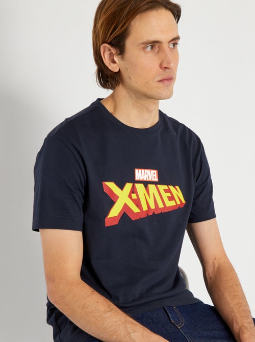 T-shirt met ronde hals 'Marvel' - Kiabi