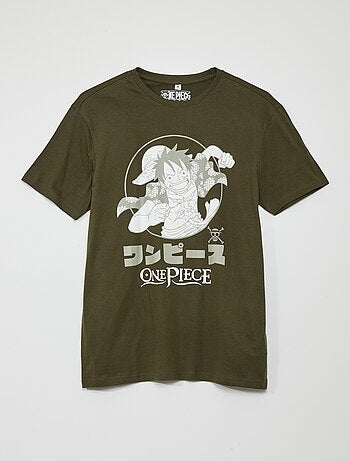 T-shirt met ronde hals 'One Piece' - Kiabi