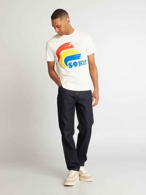 T-shirt met ronde hals 'Sonic' - Kiabi