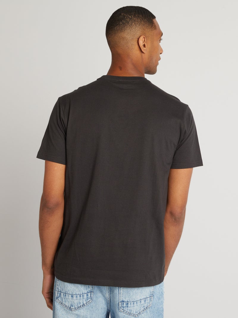 T-shirt met ronde hals 'Super Mario' ZWART - Kiabi