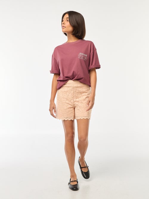 T-shirt met ronde hals 'Villains' 'Disney' - Kiabi