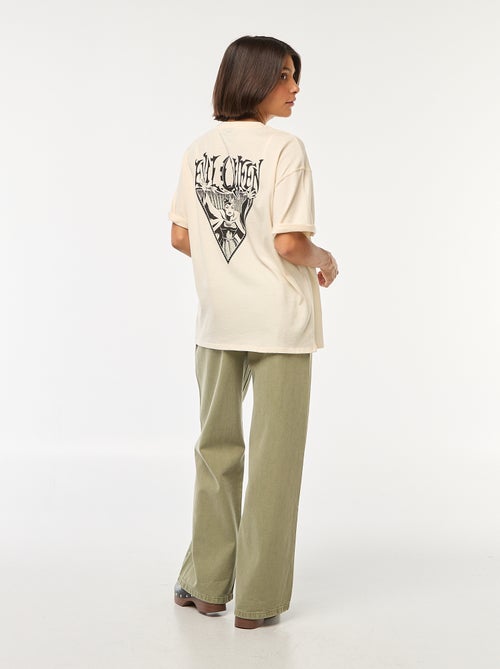 T-shirt met ronde hals 'Villains' 'Disney' - Kiabi