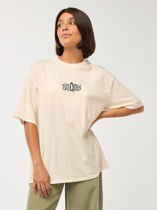 T-shirt met ronde hals 'Villains' 'Disney' - Kiabi