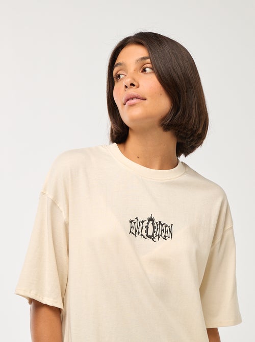 T-shirt met ronde hals 'Villains' 'Disney' - Kiabi