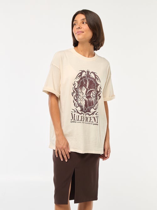 T-shirt met ronde hals 'Villains' 'Disney' - Kiabi