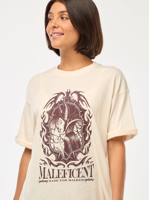 T-shirt met ronde hals 'Villains' 'Disney' - Kiabi