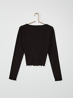 T-shirt met schuiflint - Kiabi