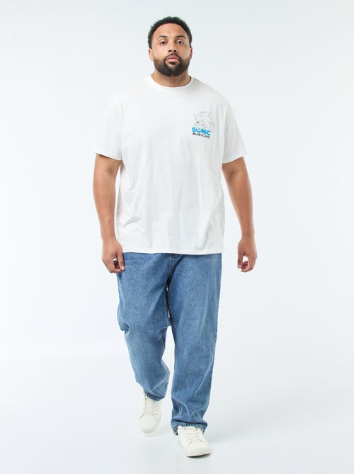 T-shirt met 'Sonic'-print - Kiabi