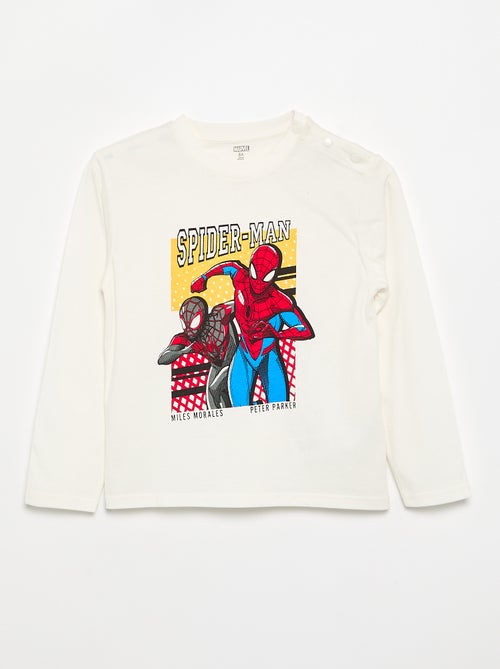 T-shirt met 'Spiderman'-print - gemakkelijk aan te trekken collectie - Kiabi T-shirt met 'Spiderman'-print - gemakkelijk aan te trekken collectie - Kiabi