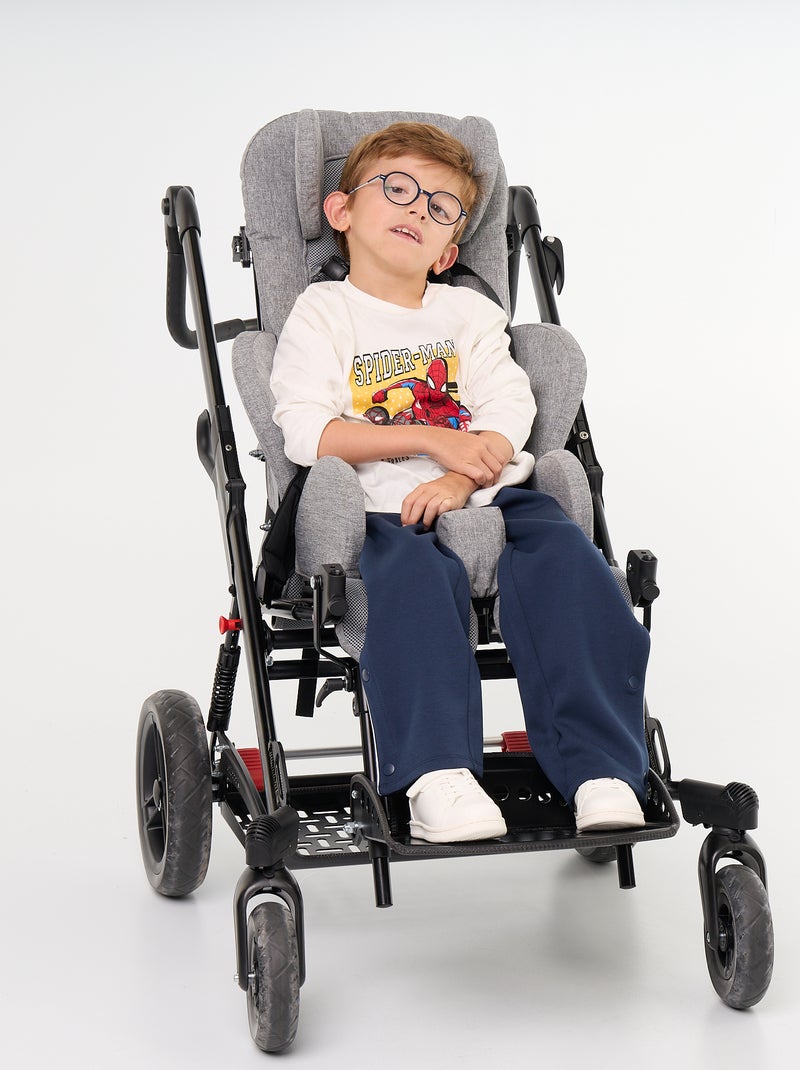 T-shirt met 'Spiderman'-print - gemakkelijk aan te trekken collectie Wit - Kiabi