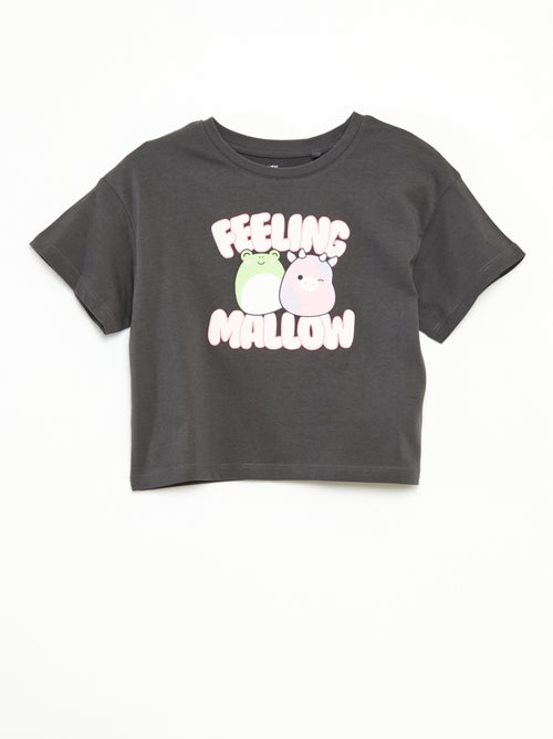 T-shirt met 'Squishmallows'-print en korte mouwen - Kiabi