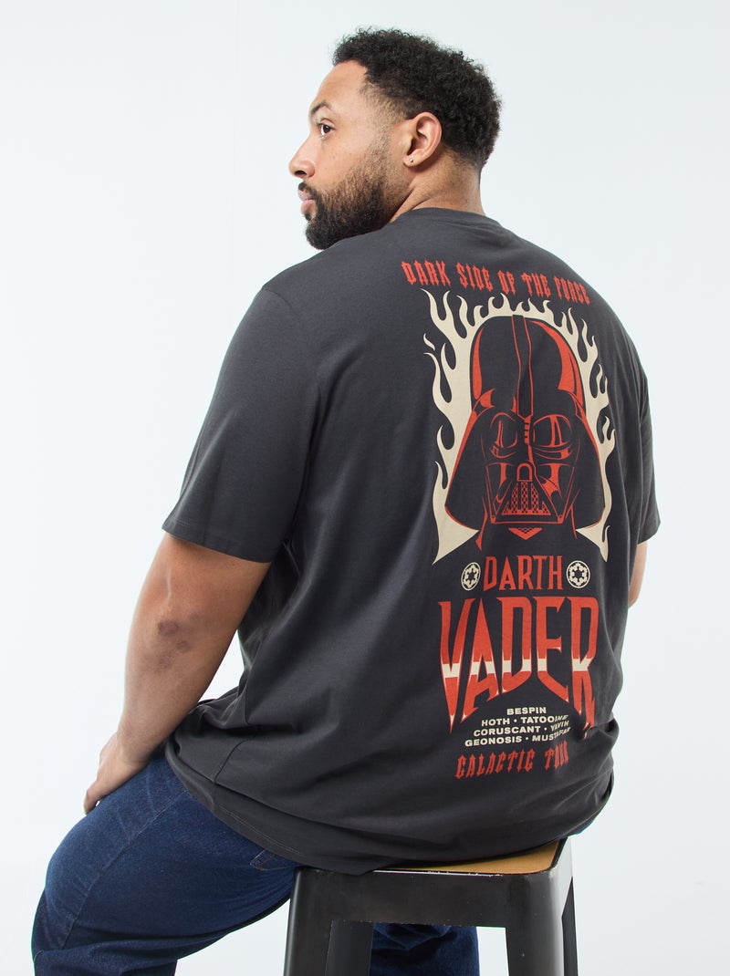 T-shirt met 'Star Wars'-print Zwart - Kiabi
