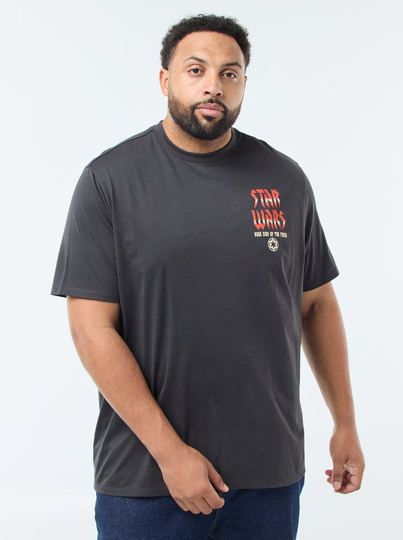 T-shirt met 'Star Wars'-print Zwart - Kiabi