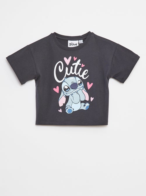 T-shirt met 'Stitch'-print - Kiabi