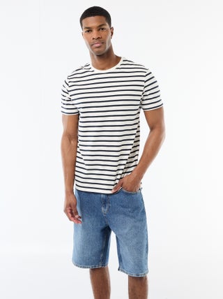 T-shirt met strepen