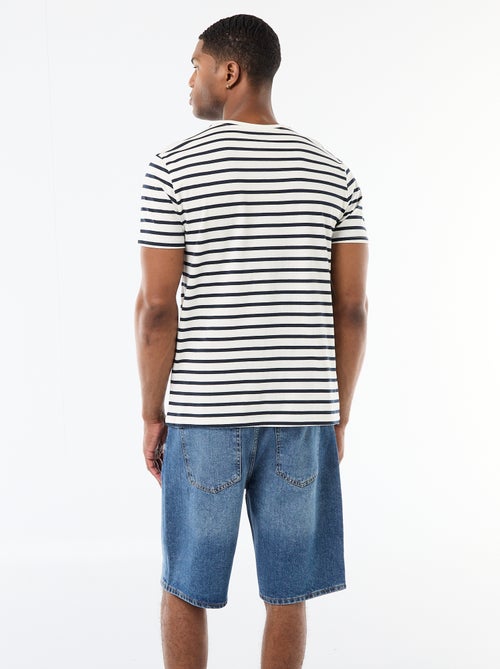 T-shirt met strepen - Kiabi T-shirt met strepen - Kiabi