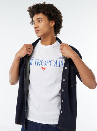T-shirt met 'Superman'-print