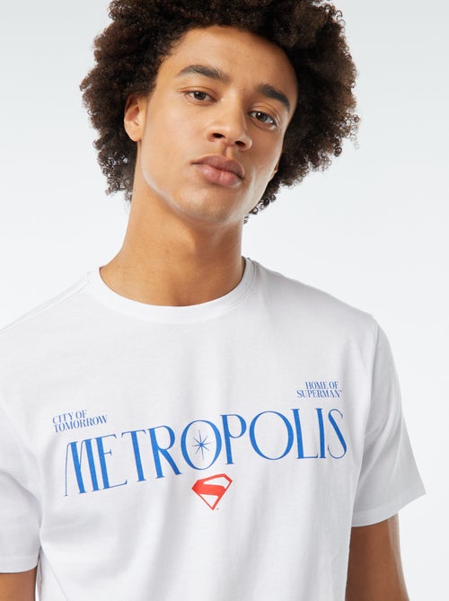 T-shirt met 'Superman'-print - Kiabi T-shirt met 'Superman'-print - Kiabi