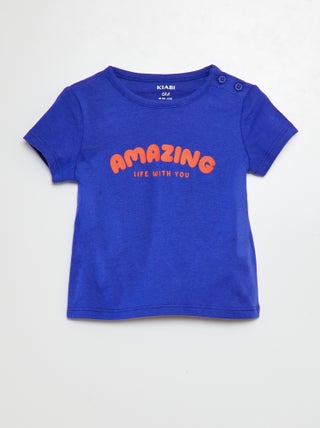 T-shirt met tekst