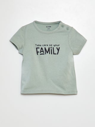 T-shirt met tekst