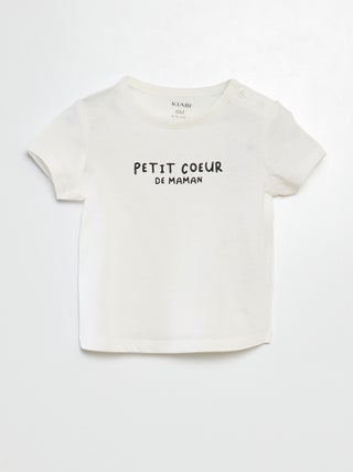 T-shirt met tekst