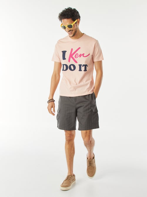 T-shirt met tekstopdruk 'Ken' - Kiabi
