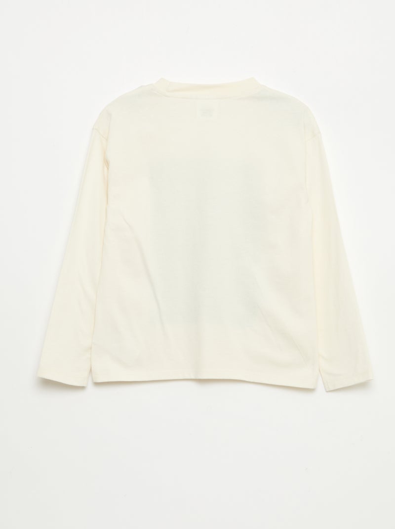 T-shirt met The Grinch-print Wit - Kiabi