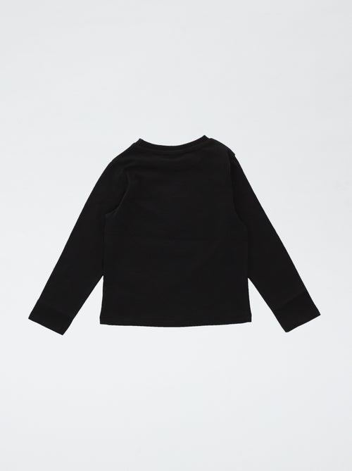 T-shirt met 'The Rolling Stones'-print van effen katoen - Kiabi