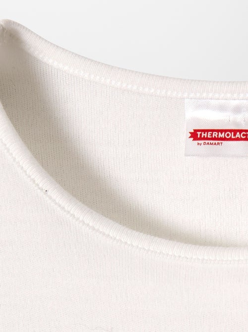 T-shirt met thermolactylvezel 'Damart' - Kiabi