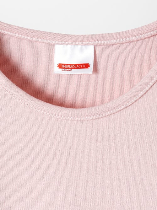 T-shirt met thermolactylvezel en lange mouw 'Damart' - Kiabi