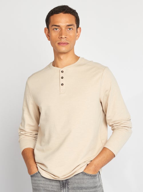 T-shirt met tuniekhals - Kiabi