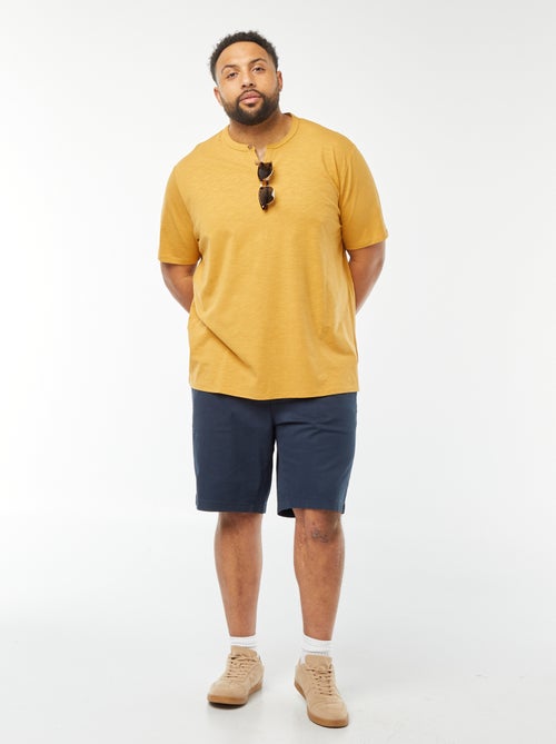 T-shirt met tuniekhals - Kiabi